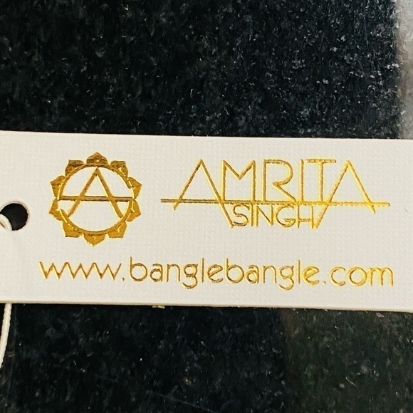 Amrita Singh Edith crystal and silver tone statement necklace. NWT. - Picture 7 of 13